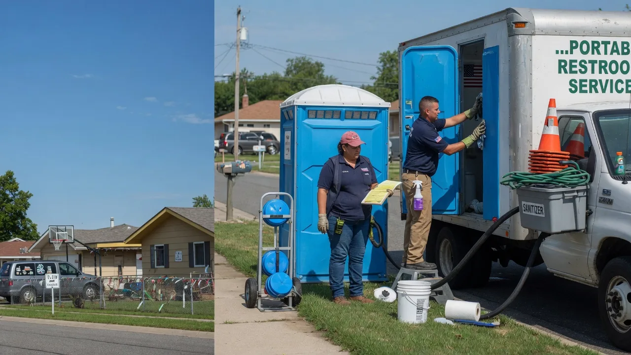 Porta Potty Rental in Absaraka, ND near me